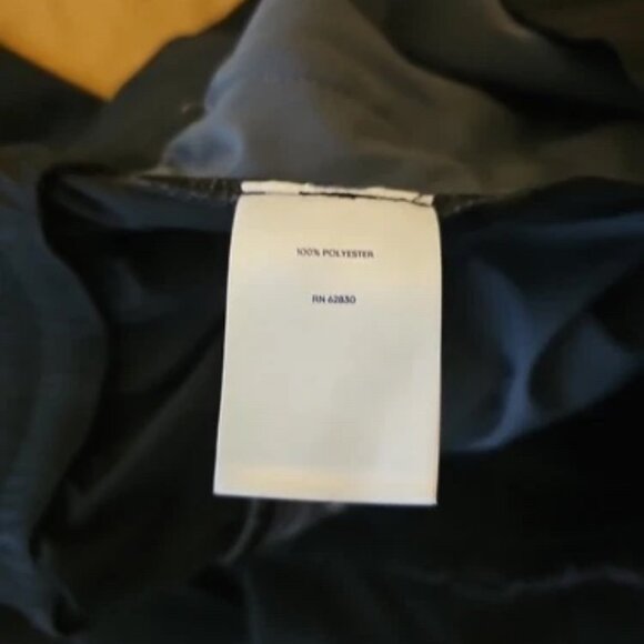 Land's End Wide Leg Mid Rise Pull-on Black Pocket Pants S (6-8) Flattering EUC - Picture 9 of 9